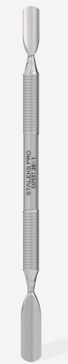 Manicure pusher EXPERT 30 TYPE 1 (rounded wide and rounded narrow pusher)