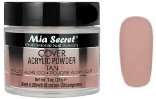 Mia Secret Cover Acrylic Powder (Tan) 2 oz