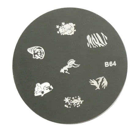 Stamping Nail Art - Insects Stamping (B-64)