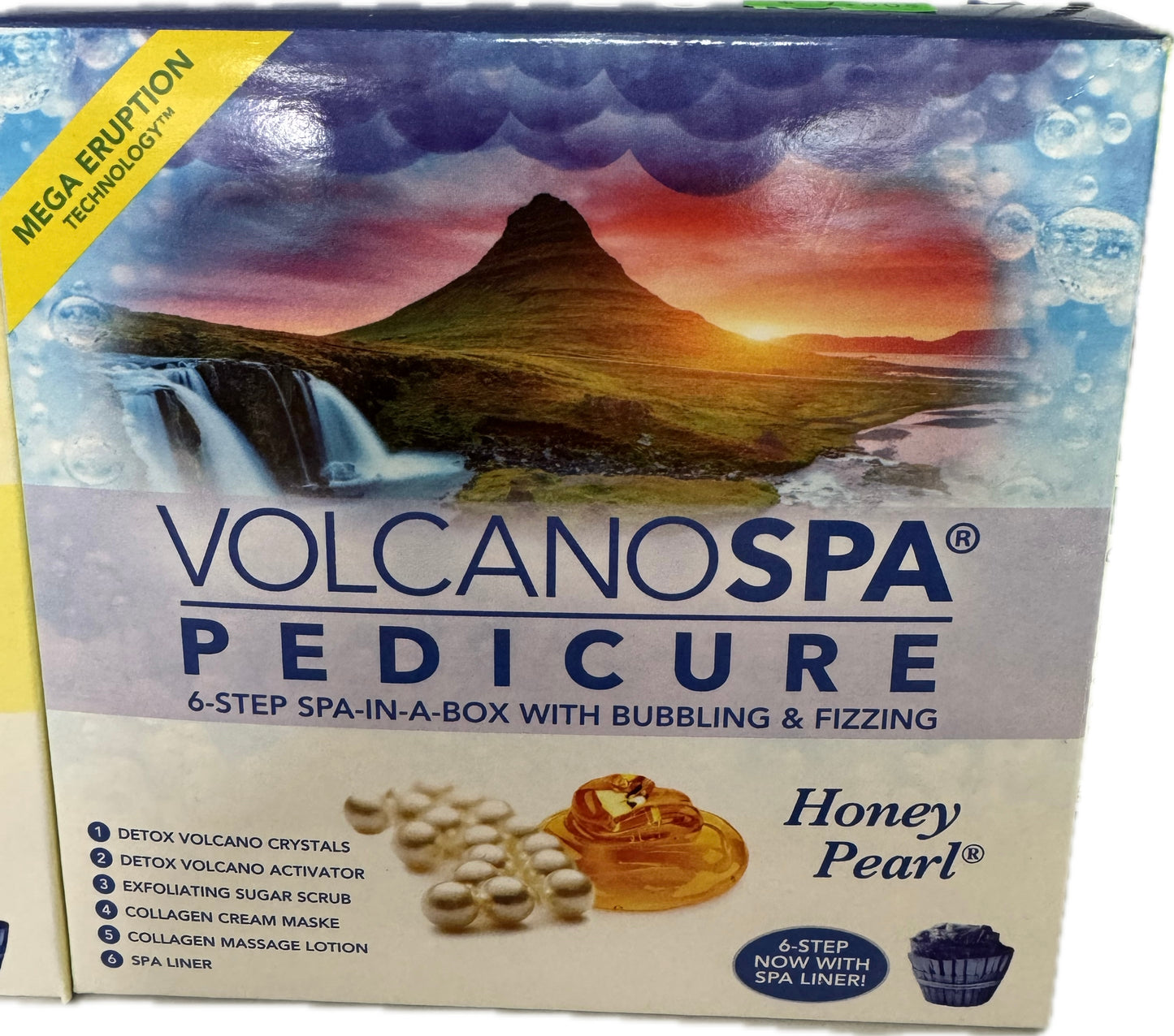 VOLCANO SPA - PEDICURE 6-STEP - Honey Pearl