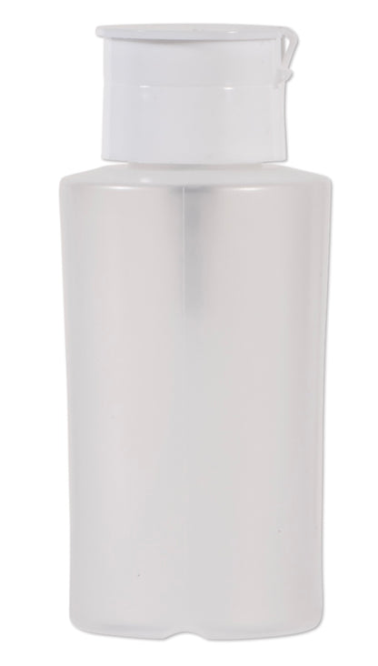 Clear Pump Dispenser Bottle, 8 oz.