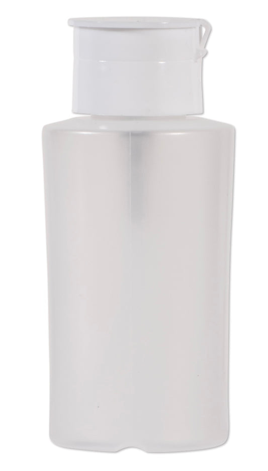 Clear Pump Dispenser Bottle, 8 oz.