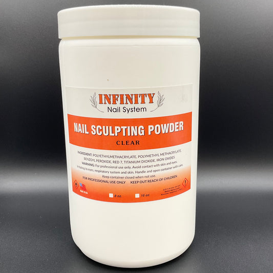 Infinity-Nail Sculpting Powder (Clear/16oz)