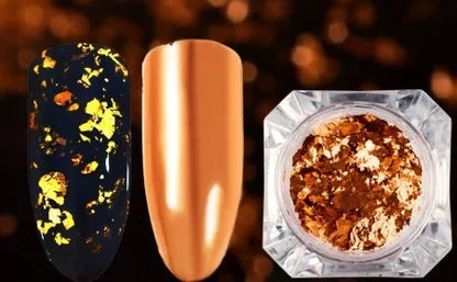 INFINITY - Champagne Foil Flakes