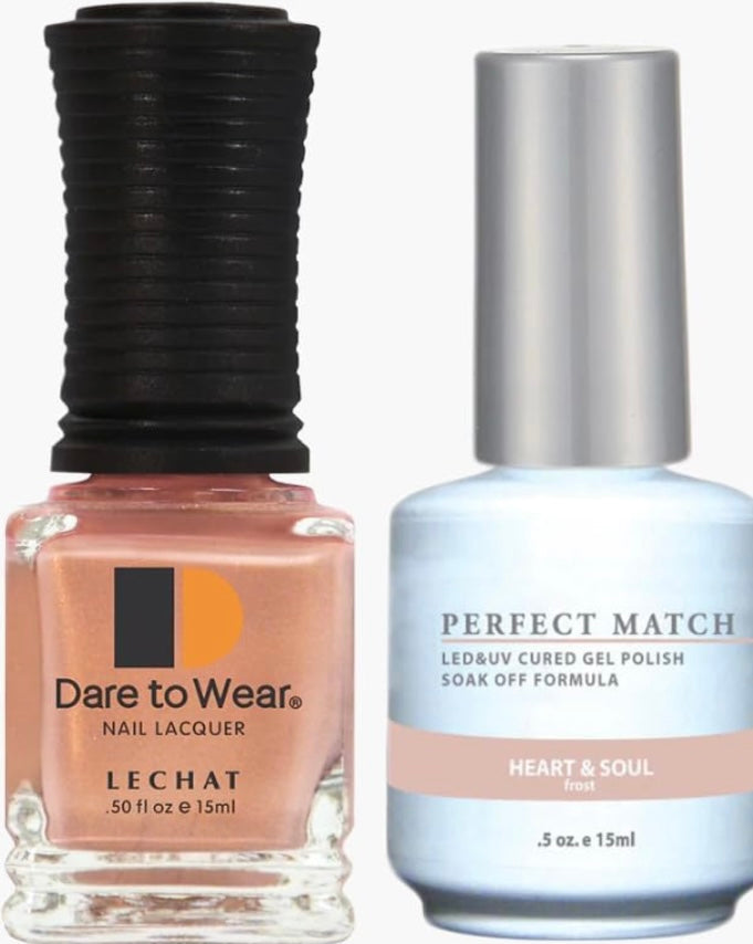 LECHAT Prefect Match Soak Off Gel + Matching Nail Polish (#109 Heart & Soul)