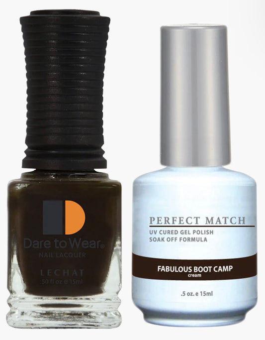 LECHAT - PERFECT MATCH - 066 FABULOUS BOOT CAMP (GEL & LACQUER) 0.5OZ