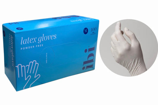 IBI Disposable latex gloves(M)