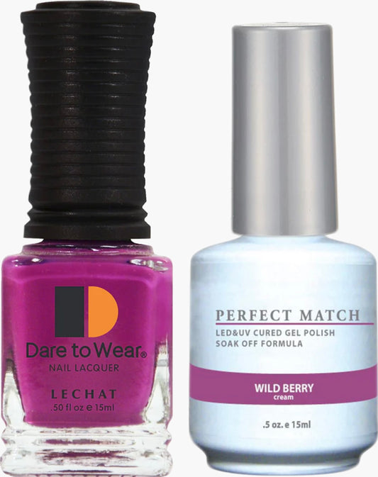 LECHAT - PERFECT MATCH - 131 WILD BERRY (GEL & LACQUER)