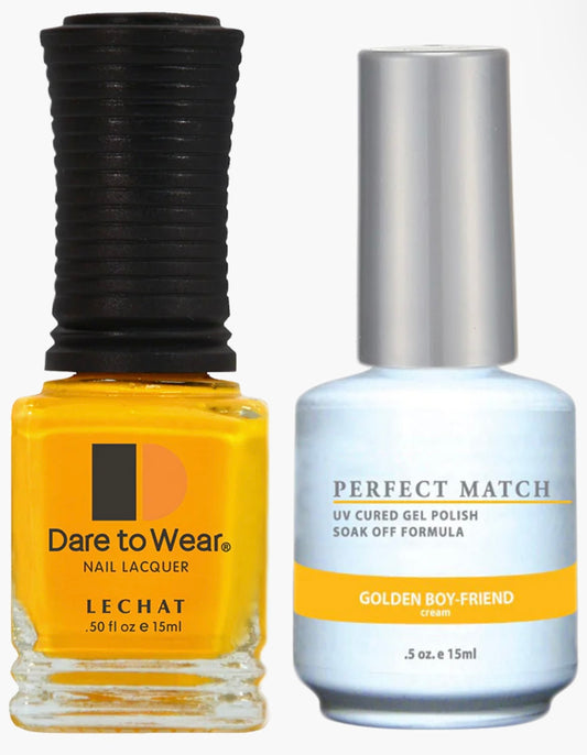 LECHAT - PERFECT MATCH - 064 GOLDEN BOY-FRIEND (GEL & LACQUER) 0.5OZ