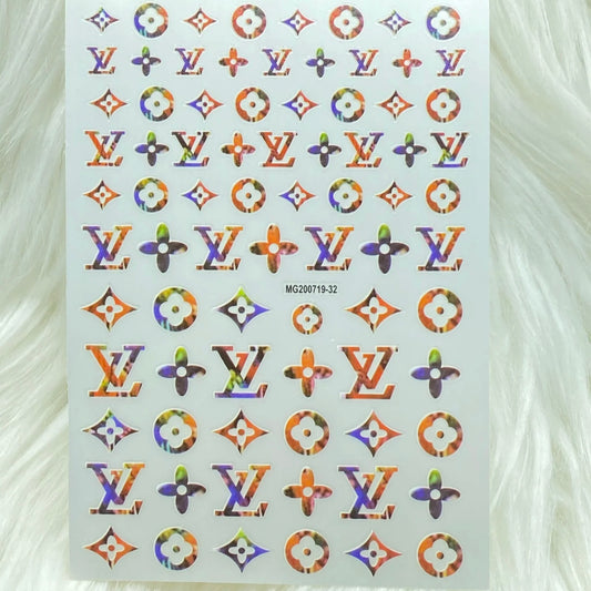 Designer - LV sticker - (082)