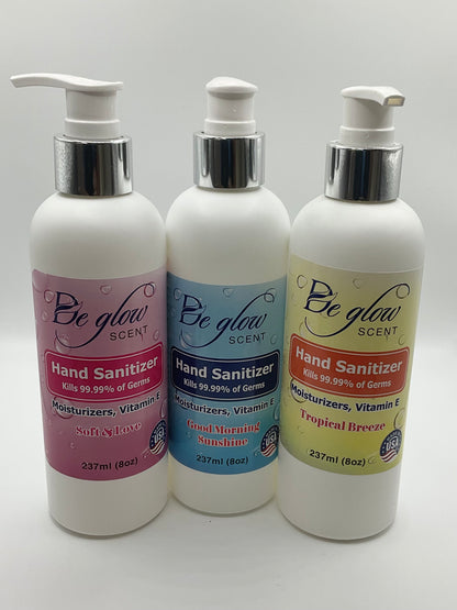 De glow- Hand Sanitizer (Tropical Breeze)