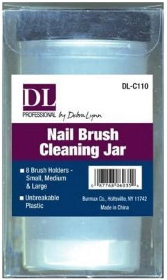 Debra Lynn Professional Nail Brush Cleaning Jar