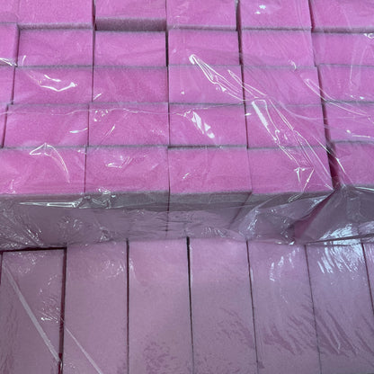 Sanding block(2way)-Pink - Coarse (50pcs/Pack)