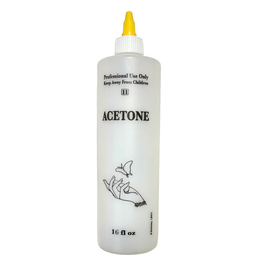 Empty Acetone Bottle 16oz