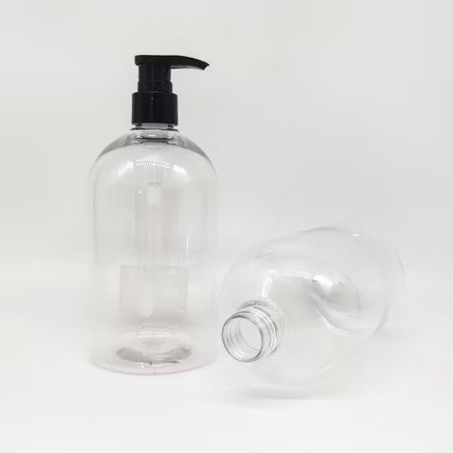 Transparent Boston Round 16oz