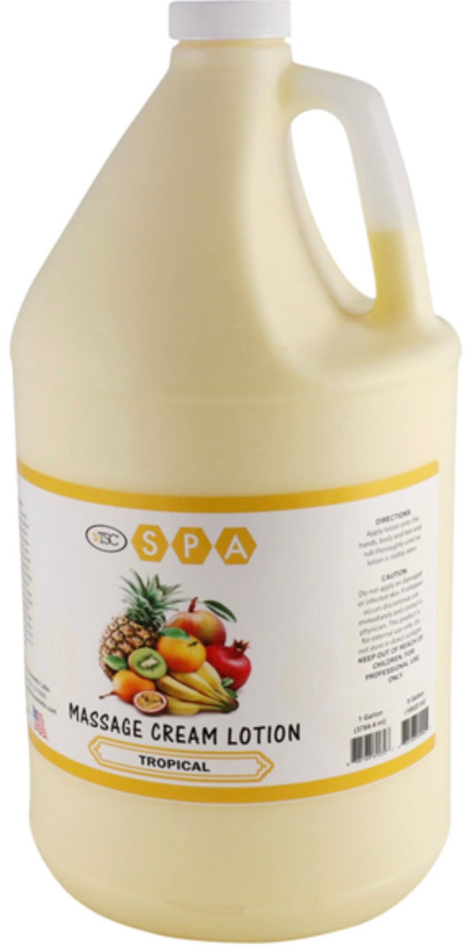 Massage cream lotion-tropical
