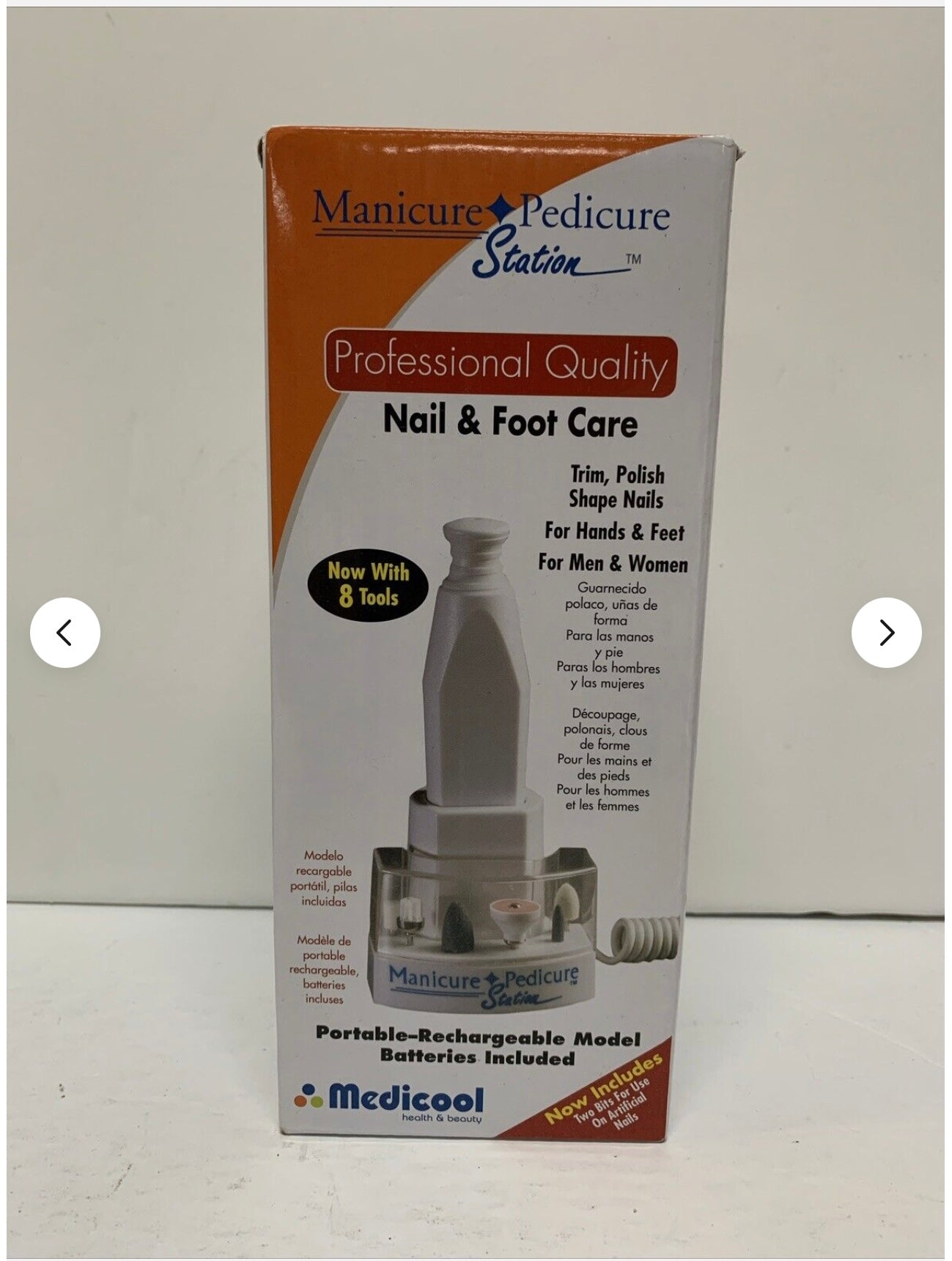 Medicool Manicure Pedicure Station Nail and Foot Care