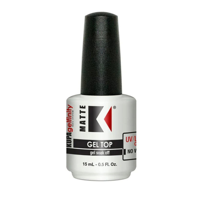 GEL TOPCOAT MATTE (0.5OZ)