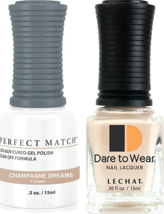 Lechat Perfect match Duo Gel & Lacquer Champagne Dreams PMS262