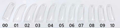 DND CLEAR TIP #5: 50PCS/BAG
