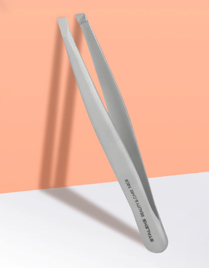 Eyebrow tweezers BEAUTY & CARE 10 TYPE 3 (wide slant)