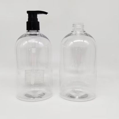 Transparent Boston Round 16oz