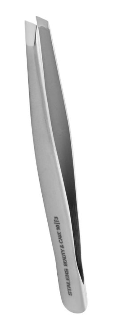 Eyebrow tweezers BEAUTY & CARE 10 TYPE 3 (wide slant)