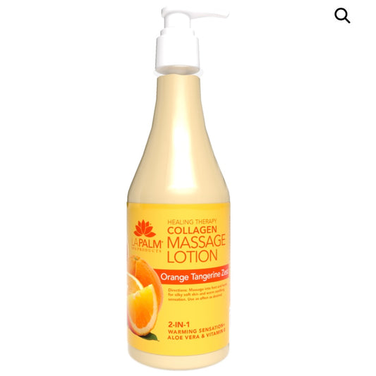 LAPALM Healing Therapy Massage Lotion Orange Tangerine