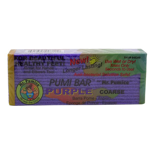 Mr. Pumice - Purple Pumi Bar (Course) - 1pc