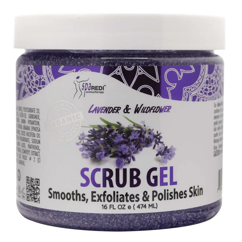Spa Redi Sugar Scrub 16oz - Lavender and Wildflower