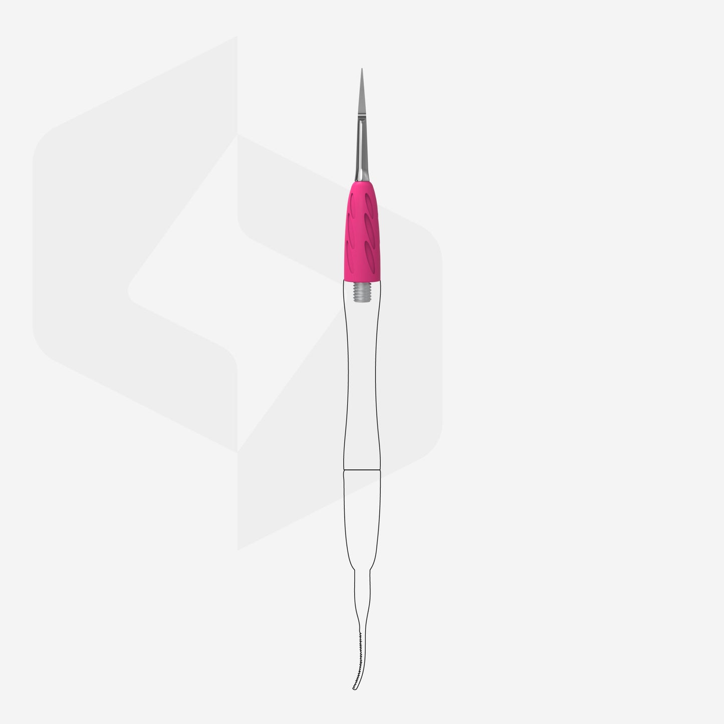 Staleks Pro-Working part of the pusher Combo UNIQ 34 toenail cleaner