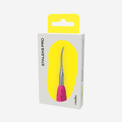 Staleks Pro-Working part of the pusher Combo UNIQ 35 narrow toenail file with a bent end