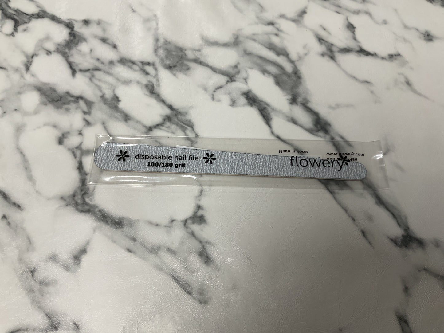 Flowery, Disposable nail file 180/400 grit small