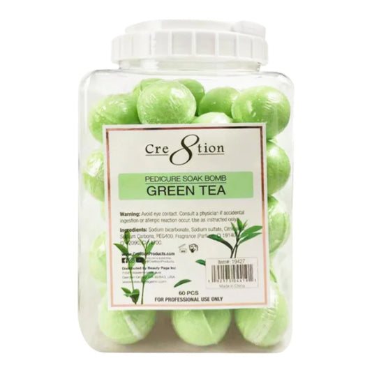 Cre8tion Pedicure Soak Bombs-Green Tea(1pcs)