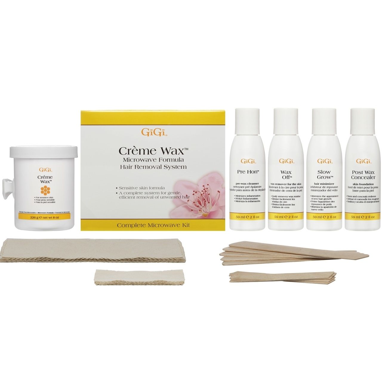GiGi Creme Wax Microwave Kit