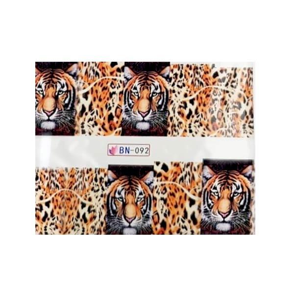 Animal Print- Water Nail stickers (BN-092)