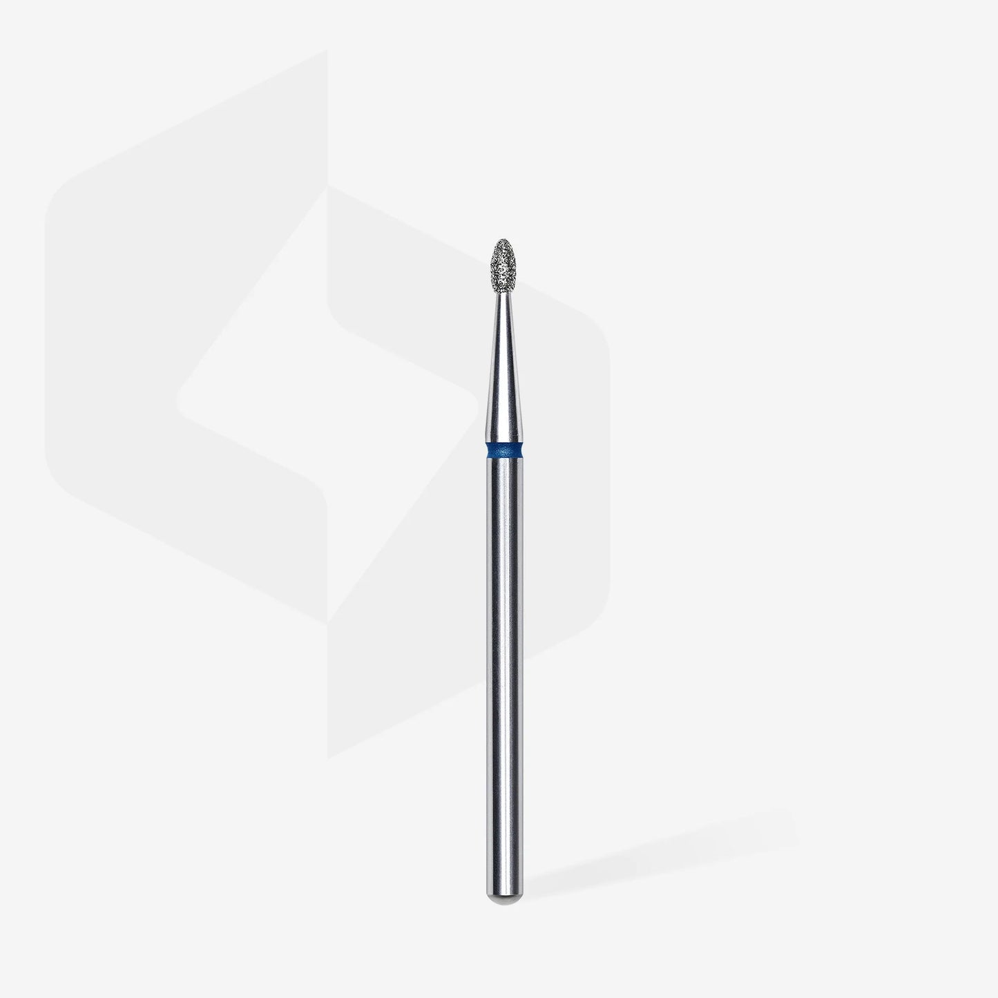Staleks-Diamond nail drill bit rounded bud blue EXPERT head diameter 1,6 mm / working part 3,4 mm