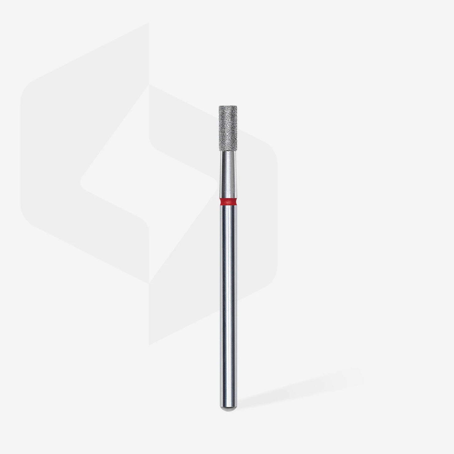 Staleks-Diamond nail drill bit cylinder red EXPERT head diameter 2,5 mm / working part 6 mm