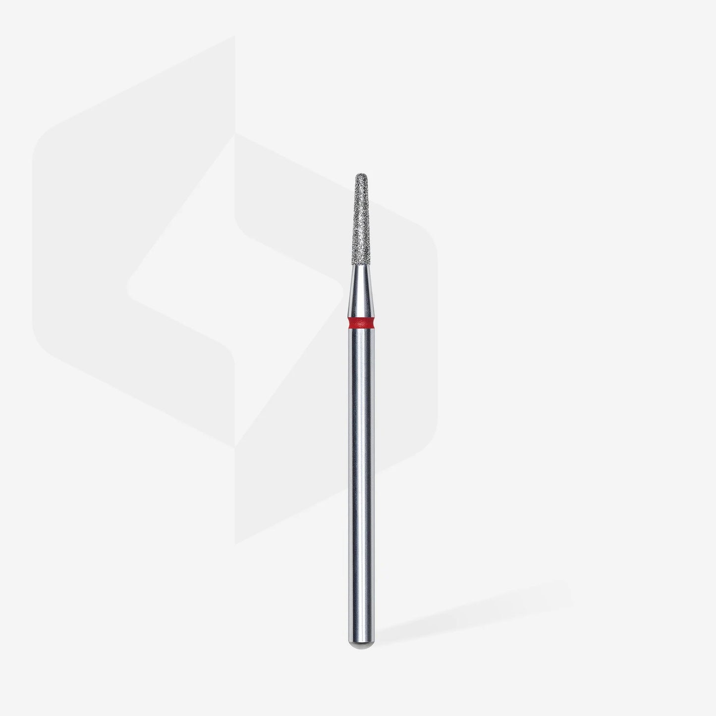 Staleks-Diamond nail drill bit frustum red EXPERT head diameter 1,8 mm / working part 8 mm