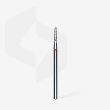 Staleks-Diamond nail drill bit frustum red EXPERT head diameter 1,8 mm / working part 8 mm