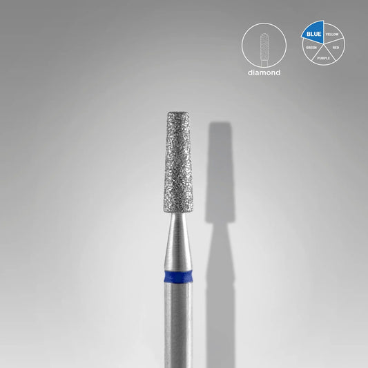 Staleks-Diamond nail drill bit frustum blue EXPERT head diameter 2,5 mm / working part 8 mm