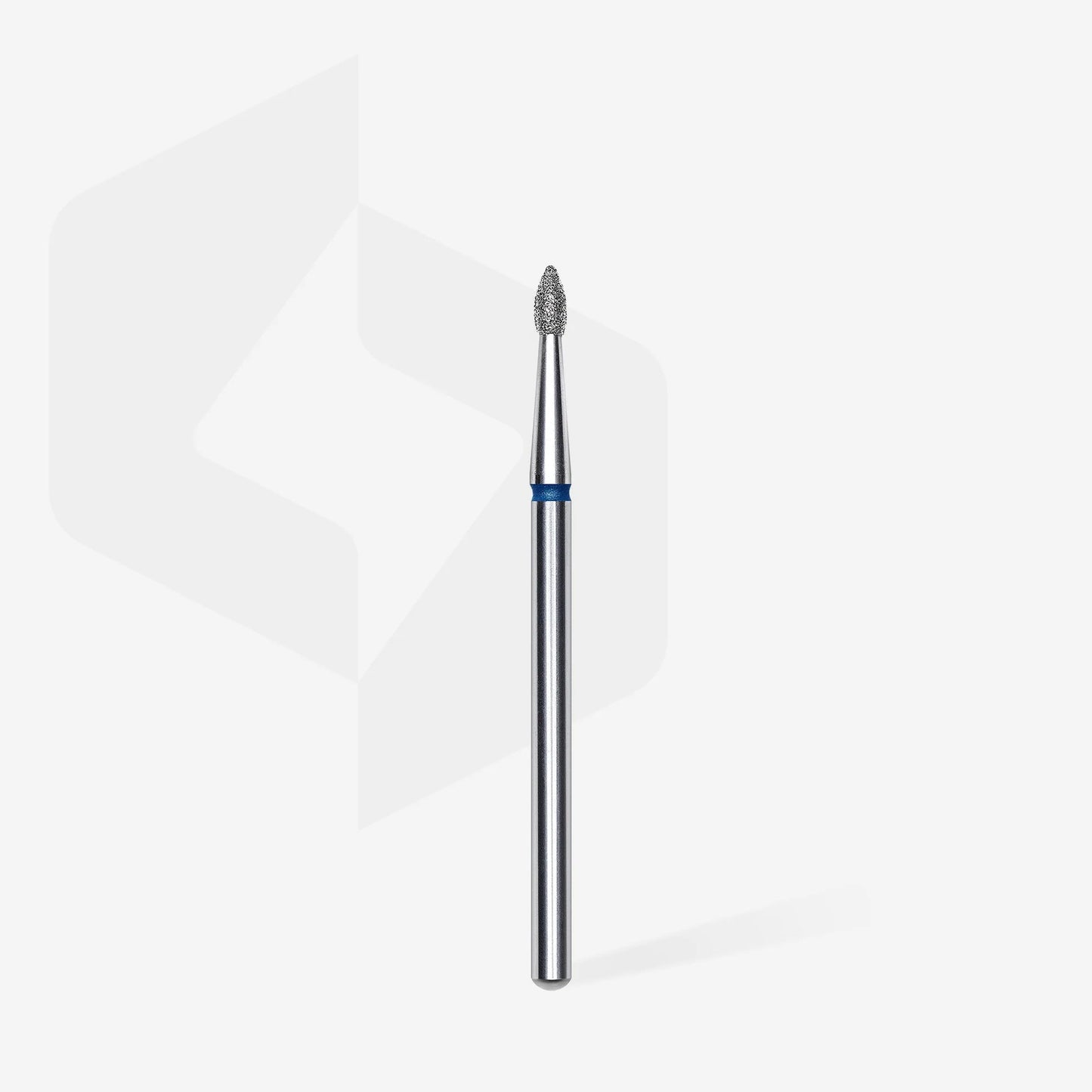 Staleks-Diamond nail drill bit pointed bud blue EXPERT head diameter 1,8 mm / working part 4 mm