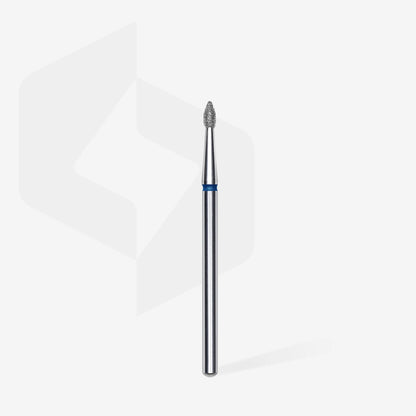 Staleks-Diamond nail drill bit pointed bud blue EXPERT head diameter 1,8 mm / working part 4 mm