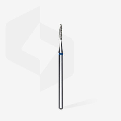 Staleks-Diamond nail drill bit flame blue EXPERT head diameter 1,4 mm / working part 8 mm