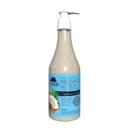 LAPALM MASSAGE LOTION 8OZ - COCONUT CREAM