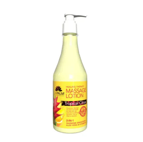 LAPALM MASSAGE LOTION 8OZ - TROPICAL CITRUS