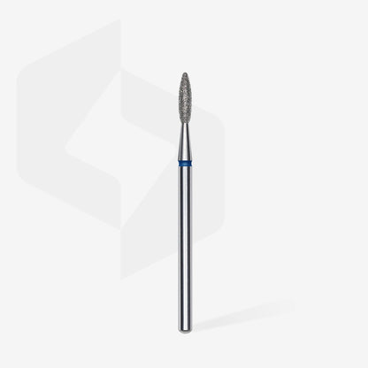 Staleks-Diamond nail drill bit flame blue EXPERT head diameter 2,1 mm / working part 8 mm