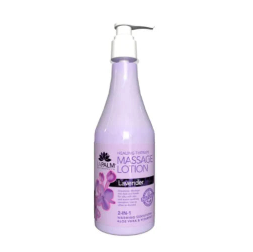 LAPALM MASSAGE LOTION 8OZ - SWEET LAVENDER DREAMS