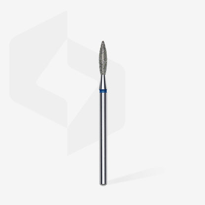 Staleks-Diamond nail drill bit flame blue EXPERT head diameter 2,3 mm / working part 10 mm