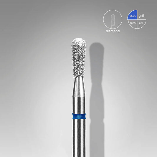 Staleks-Diamond nail drill bit match blue EXPERT head diameter 2,3 mm / working part 5 mm